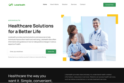 Loka Health Wellness Platform